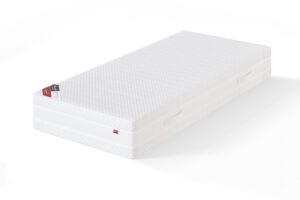 Kietas viengulis spyruoklinis čiužinys lovai Sleepwell BLACK Multipocket Hard-struktūra