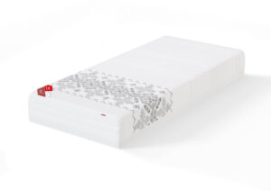 Minkštas viengulis spyruoklinis latekso čiužinys Sleepwell RED Pocket Etno Soft