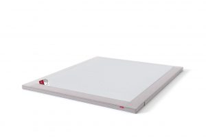 Antčiužinis su baldiniu smėlio spalvos audiniu Sleepwell RED serijos lovoms TOP HR Foam Plus