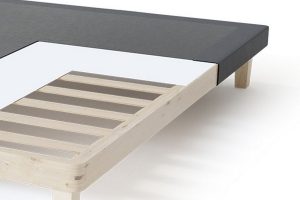 Sleepwell BLUE Frame viengulės lovos rėmas, tamsiai pilka spalva-struktūra